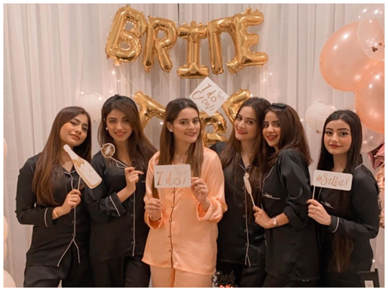 800px x 600px - In pictures: Minal Khan's bride squad throws her a bridal shower