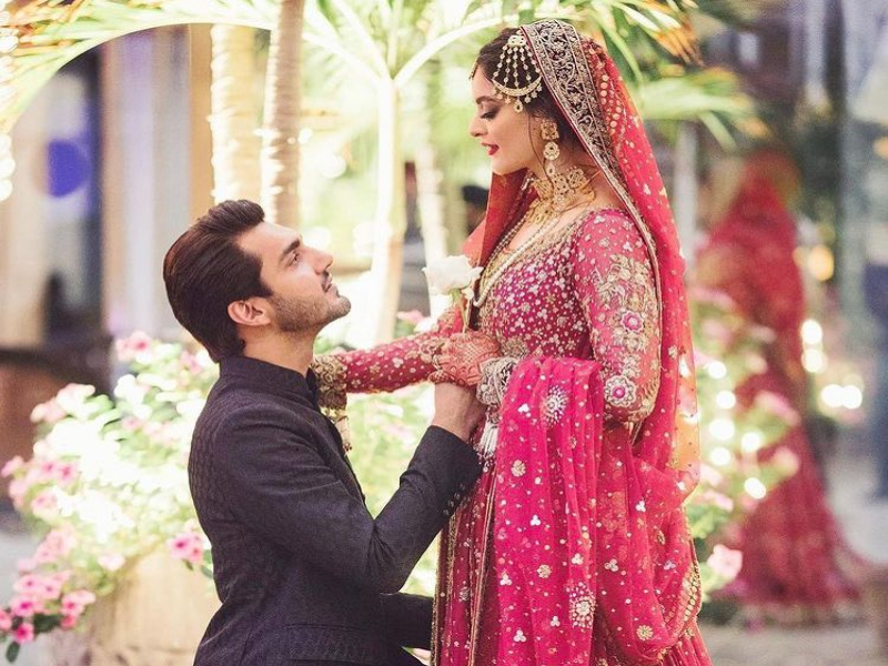 In Pictures: Minal Khan and Ahsan Mohsin Ikram's highly anticipated wedding  ceremony