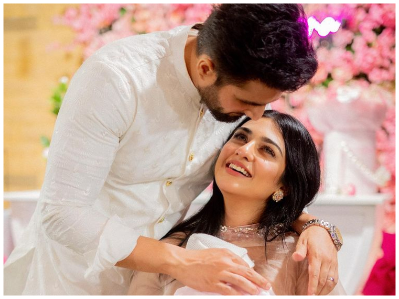 800px x 600px - In pictures: Sarah Khan & Falak Shabir celebrate daughter's aqeeqa ceremony  in style