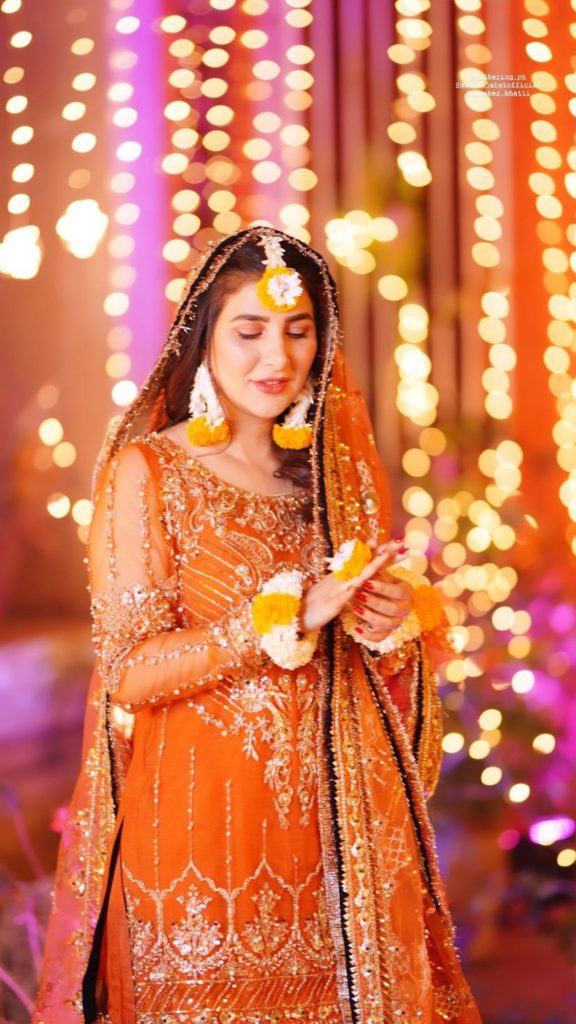 In pictures: Areeba Habib kicks off wedding festivities with a colourful mayoun ceremony