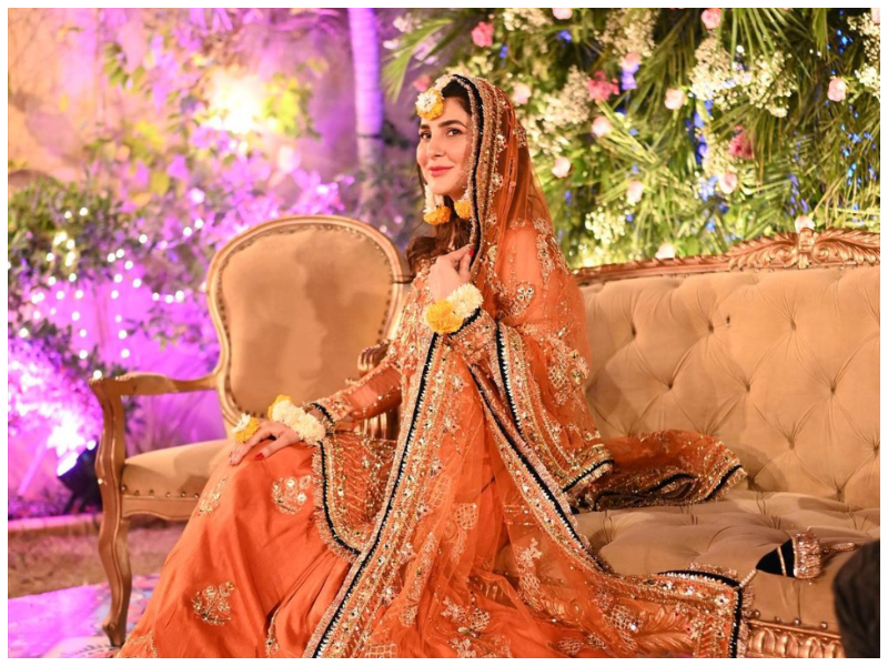 In pictures: Areeba Habib kicks off wedding festivities with a colourful  mayoun ceremony