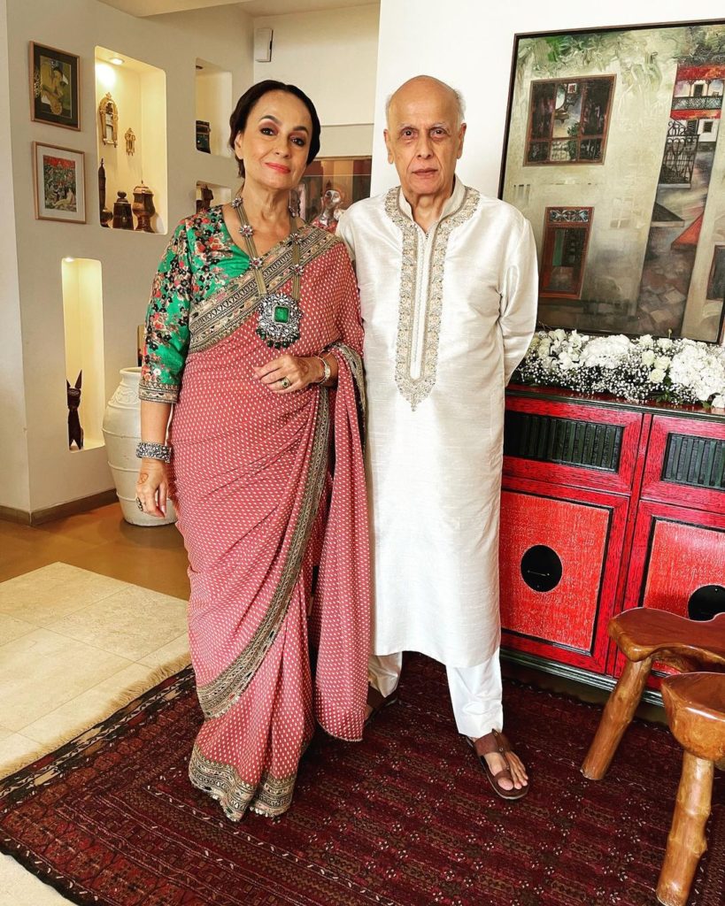 Soni Razdan and Mahesh Bhatt